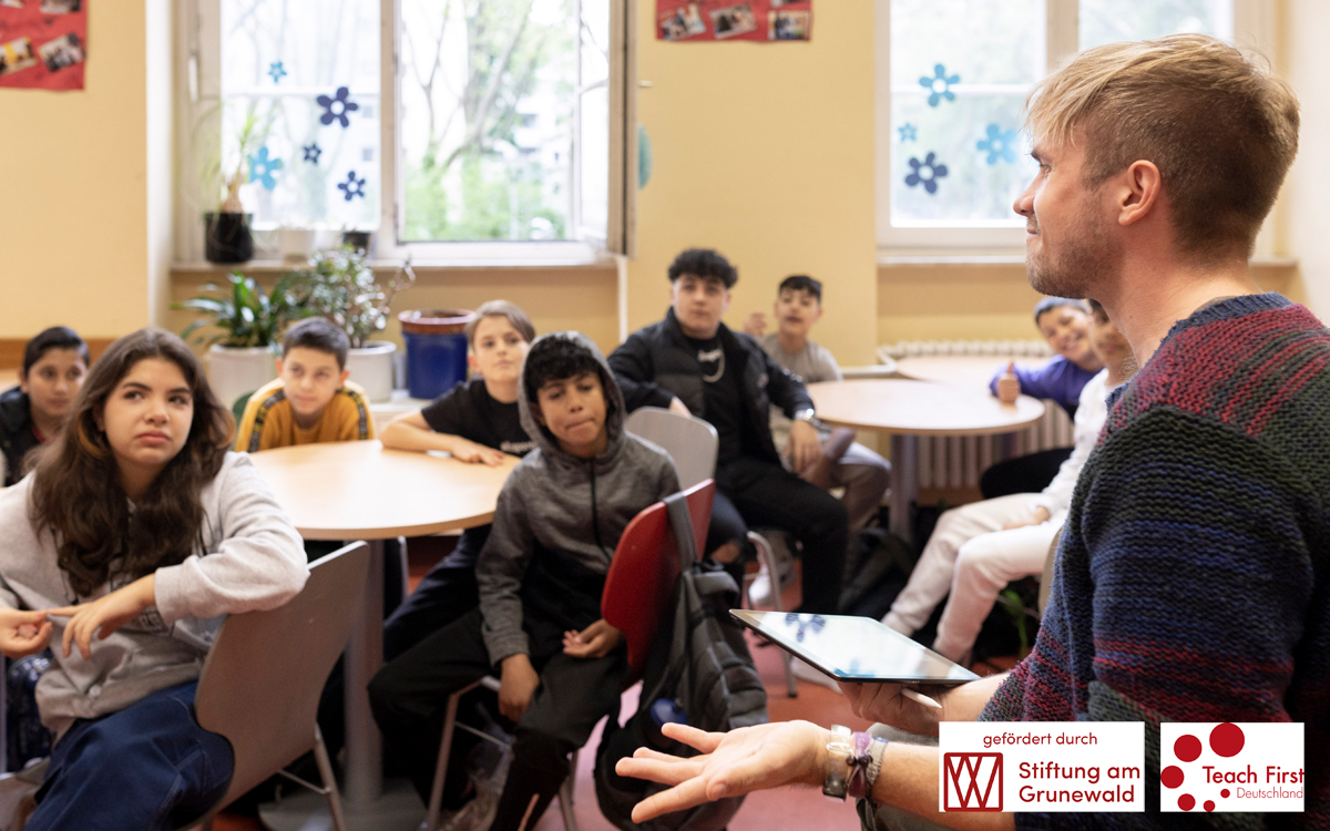 5. Fellow Programm, Lückenfinanzierung des Schulprojekts von Teach First Deutschland
