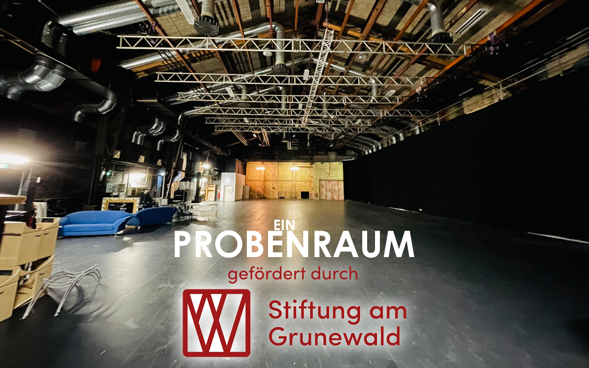 Für die technisches Ausstattung des Probenraumes wurden zahlreiche Anschaffungen nötig. Die Stiftung am Grunewald beteiligte sich an den Kosten.
